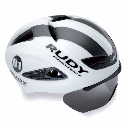 Rudy Project Helm Boost 1 Wit - Graphite Matte - With Removable Optical Shield - L 59-61 - Helm
