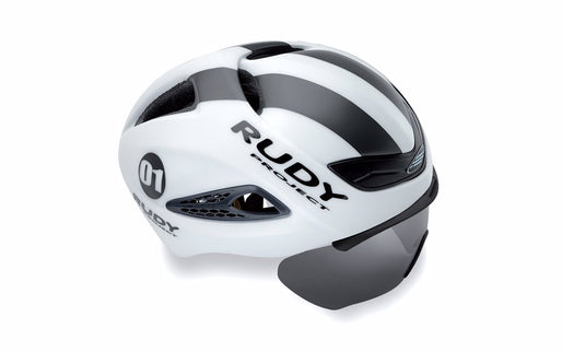 Rudy Project Helm Boost 1 Wit - Graphite Matte - With Removable Optical Shield - L 59-61 - Helm