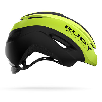 Rudy Project Helm Volantis Yellow Fluo - Black (Matte) - Free pads - S-M 54-58 - Helm