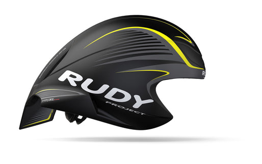 Rudy Project Helm Wing57 Black-Yellow Fluo Matte - Visor Included  - S-M 54-58 - Helm