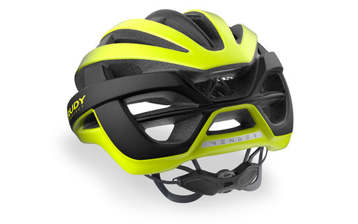 Rudy Project - Helmet Venger Road Yellow Fluo - Black (Matte) -  Pads + Bug Stop - S 51-55