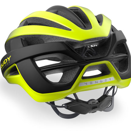 Rudy Project - Helmet Venger Road Yellow Fluo - Black (Matte) -  Pads + Bug Stop - S 51-55