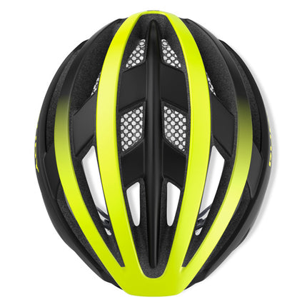 Rudy Project - Helmet Venger Road Yellow Fluo - Black (Matte) -  Pads + Bug Stop - S 51-55