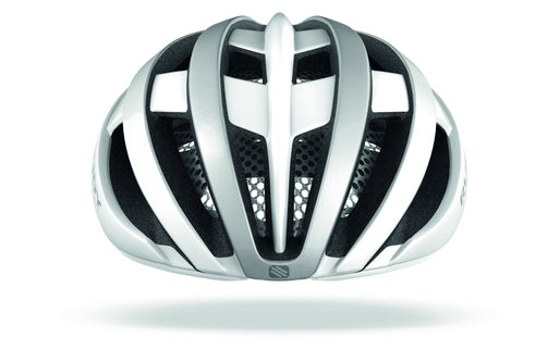 Rudy Project Venger Road  White - Silver (Mat) pads + Bug Stop  S 51-55 cm-Helm