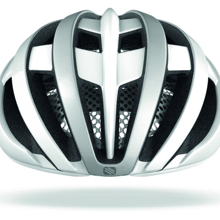 Rudy Project Venger Road  White - Silver (Mat) pads + Bug Stop  L 59-63 cm-Helm