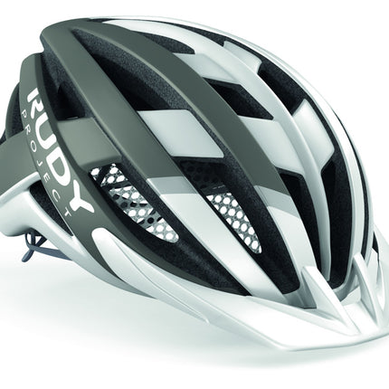 Rudy Project - Helmet Venger Mtb White - Grey (Matte) - Visor +  Pads + Bug Stop - M 55-59