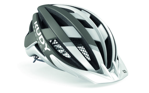 Rudy Project - Helmet Venger Mtb White - Grey (Matte) - Visor +  Pads + Bug Stop - M 55-59