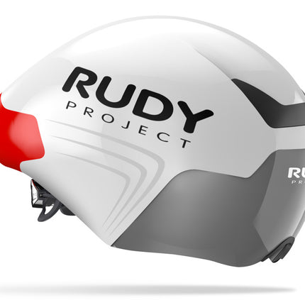 Rudy Project The Wing White (Shiny) pads+Pouch+Vent Cover+ Optical Shield  S-M 55-58 cm-Helm