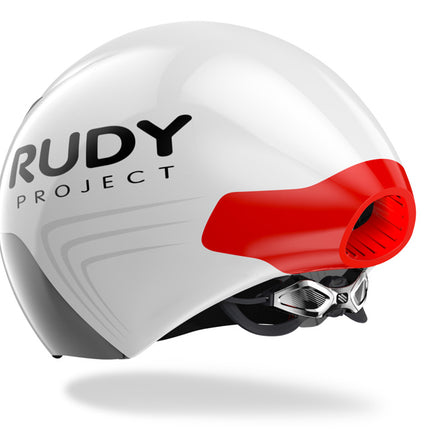 Rudy Project The Wing White (Shiny) pads+Pouch+Vent Cover+ Optical Shield  S-M 55-58 cm-Helm