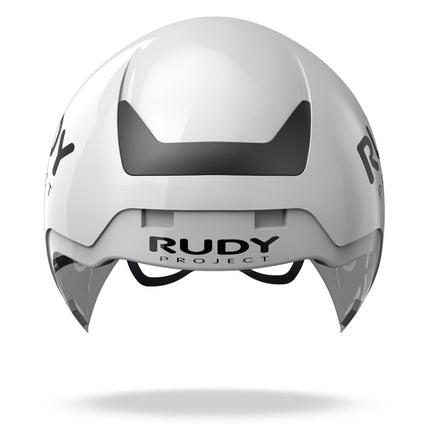 Rudy Project The Wing White (Shiny) pads+Pouch+Vent Cover+ Optical Shield  L 59-61 cm-Helm