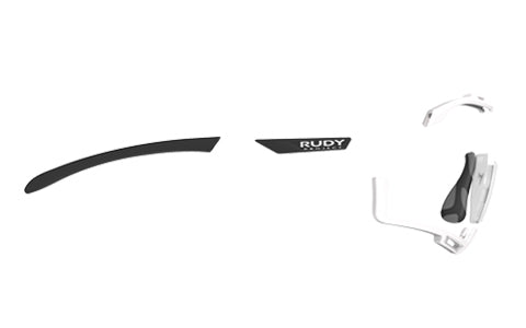 Rudy Project Cutline TempleTips,NosePads,Embl.Bump.ToolSet.Chr. W/itZw/Chr/ZwGrij-Wit - Acc.