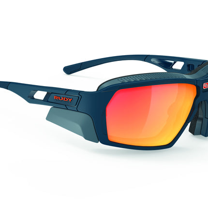Rudy Project Sungl. Agent Q  Blue Navy/ Avio Matte Multilaser Orange -Bril