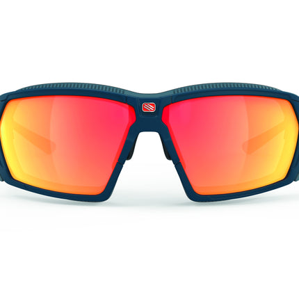 Rudy Project Sungl. Agent Q  Blue Navy/ Avio Matte Multilaser Orange -Bril