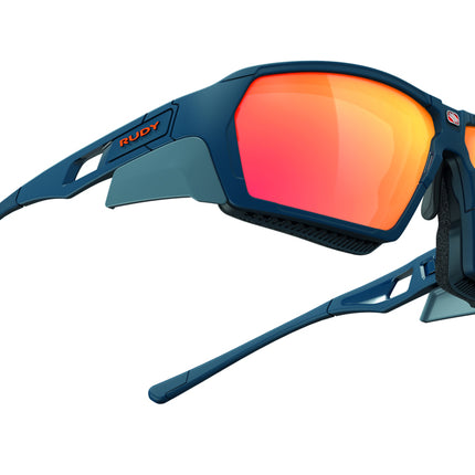 Rudy Project Sungl. Agent Q  Blue Navy/ Avio Matte Multilaser Orange -Bril
