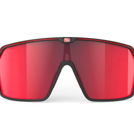 Rudy Project Spinshield Multilaser Red Black Matte-Bril