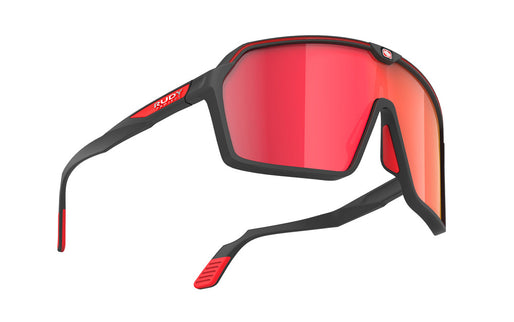 Rudy Project Spinshield Multilaser Red Black Matte-Bril