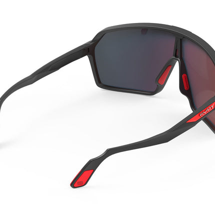 Rudy Project Spinshield Multilaser Red Black Matte-Bril