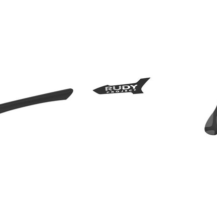 Rudy Project Tralyx + Temple Tips,  Nose Pads, Side Emblem Blk/Blk/Gre-Blk - Acc.