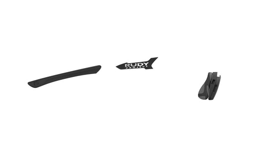 Rudy Project Tralyx + Temple Tips,  Nose Pads, Side Emblem Blk/Blk/Gre-Blk - Acc.