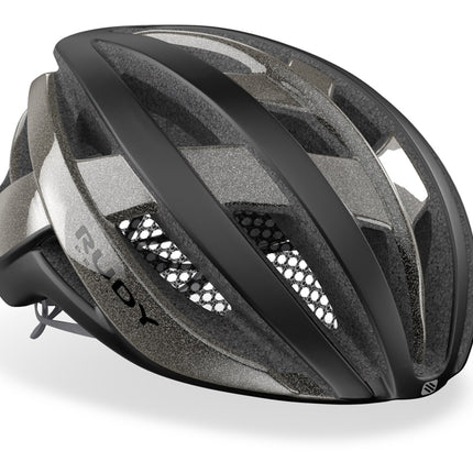 Rudy Project Venger Reflective Road Gun Mat - (Shiny) pads + Bug Stop  L 59-63 cm-Helm