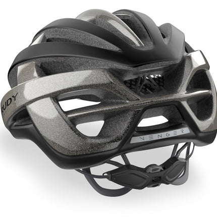 Rudy Project Venger Reflective Road Gun Mat - (Shiny) pads + Bug Stop  L 59-63 cm-Helm