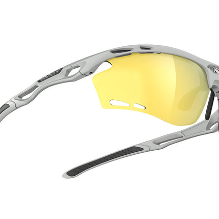 Rudy Project Propulse Multilaser Yellow Light Grey Matte- Bril