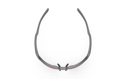 Rudy Project Deltabeat Multilaser Red Charcoal Matte-Bril