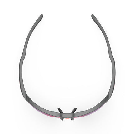 Rudy Project Deltabeat Multilaser Red Charcoal Matte-Bril