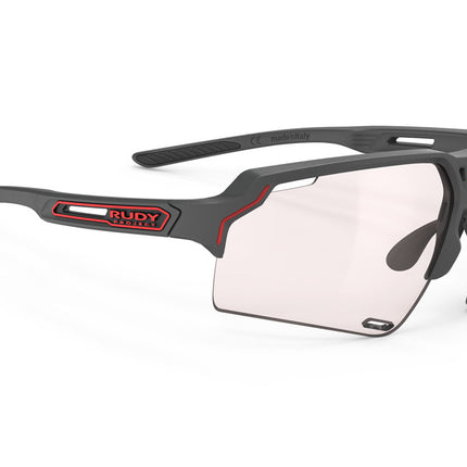 Rudy Project Deltabeat Impactx™ Photochromic 2Red Charcoal Matte-Bril