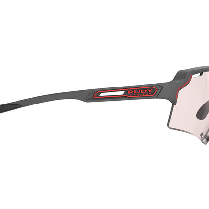 Rudy Project Deltabeat Impactx™ Photochromic 2Red Charcoal Matte-Bril