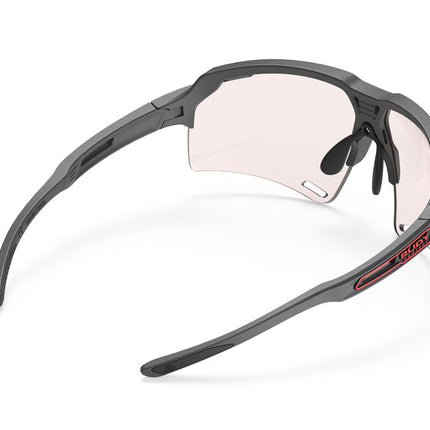 Rudy Project Deltabeat Impactx™ Photochromic 2Red Charcoal Matte-Bril