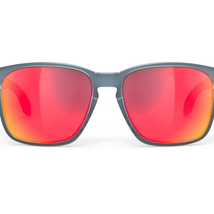 Rudy Project Lightflow A Multilaser Red Ice Blue Metal Matte-Bril