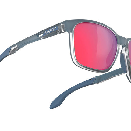 Rudy Project Lightflow A Multilaser Red Ice Blue Metal Matte-Bril