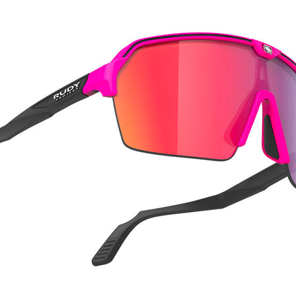 Rudy Project Spinshield Air Multilaser Red Pink Fluo Matte-Bril