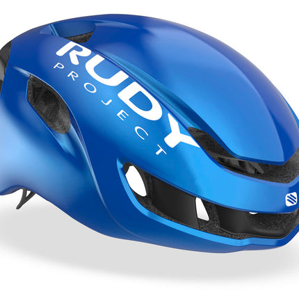 Rudy Project Nytron Blue Metal (Shiny)-Black (Mat)  L 59-61 cm-Helm