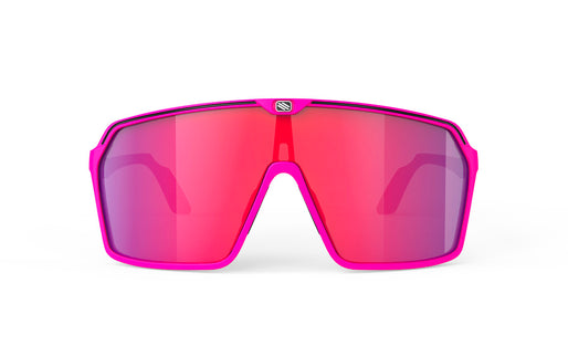 Rudy Project Spinshield Multilaser Red Pink Fluo / Black Matte - Bril