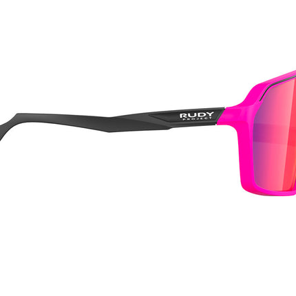 Rudy Project Spinshield Multilaser Red Pink Fluo / Black Matte - Bril