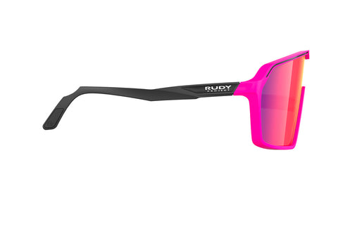 Rudy Project Spinshield Multilaser Red Pink Fluo / Black Matte - Bril
