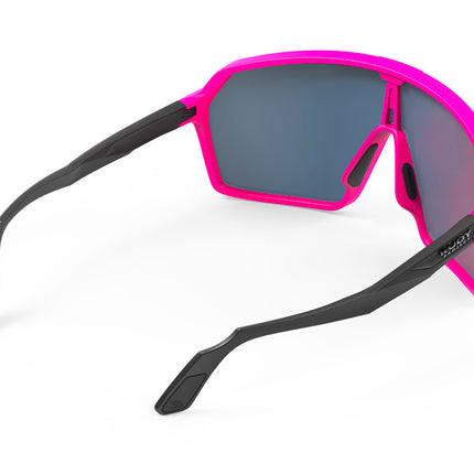 Rudy Project Spinshield Multilaser Red Pink Fluo / Black Matte - Bril