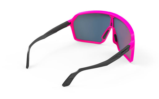 Rudy Project Spinshield Multilaser Red Pink Fluo / Black Matte - Bril
