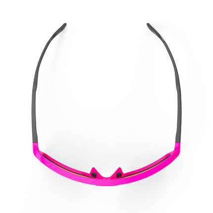 Rudy Project Spinshield Multilaser Red Pink Fluo / Black Matte - Bril