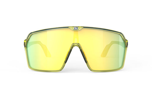 Rudy Project Spinshield Multilaser Yellow Crystal Blue Avio /Apple Green Fade Gloss - Bril