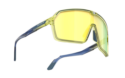 Rudy Project Spinshield Multilaser Yellow Crystal Blue Avio /Apple Green Fade Gloss - Bril