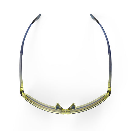 Rudy Project Spinshield Multilaser Yellow Crystal Blue Avio /Apple Green Fade Gloss - Bril