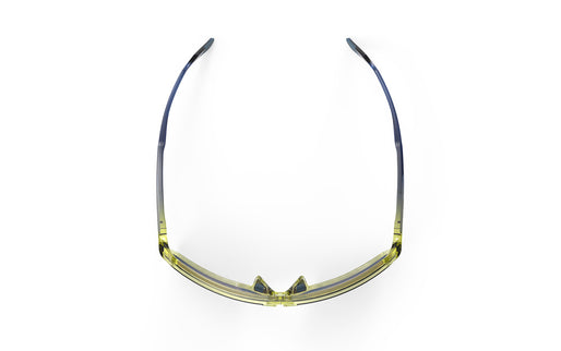 Rudy Project Spinshield Multilaser Yellow Crystal Blue Avio /Apple Green Fade Gloss - Bril