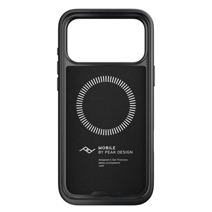 Peak Design - Mobile Everyday Clarino Loop Case iPhone 17 Pro Max Black