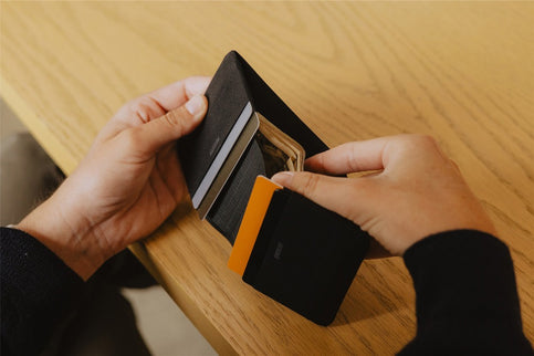 Peak Design - Everyday Billfold Wallet  - Black - OS - Telefoonbescherming