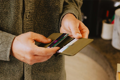 Peak Design - Everyday Billfold Wallet  - Kelp - OS - Telefoonbescherming