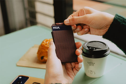 Peak Design - Everyday Slim Wallet  - Eclipse - OS - Telefoonbescherming