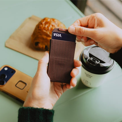 Peak Design - Everyday Slim Wallet  - Eclipse - OS - Telefoonbescherming